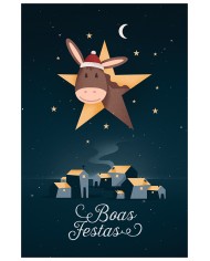 Postal: Burro de Miranda