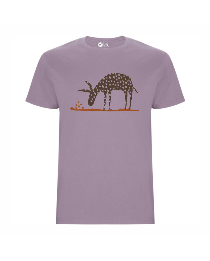 T-shirt de criança lavanda